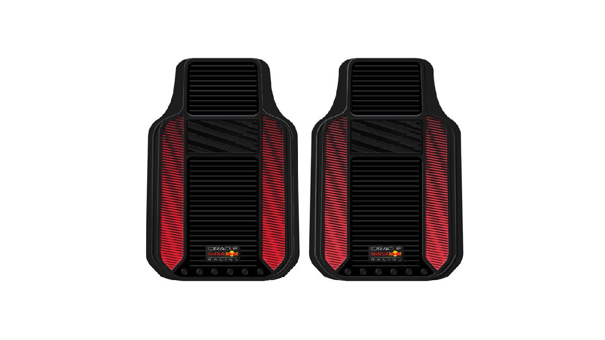 Red+Bull+Oracle+Jeu+de+tapis+de+voiture+universel+%27Heavy+Duty%27+-+Set+de+2+pi%C3%A8ces+-+Noir%2FRouge